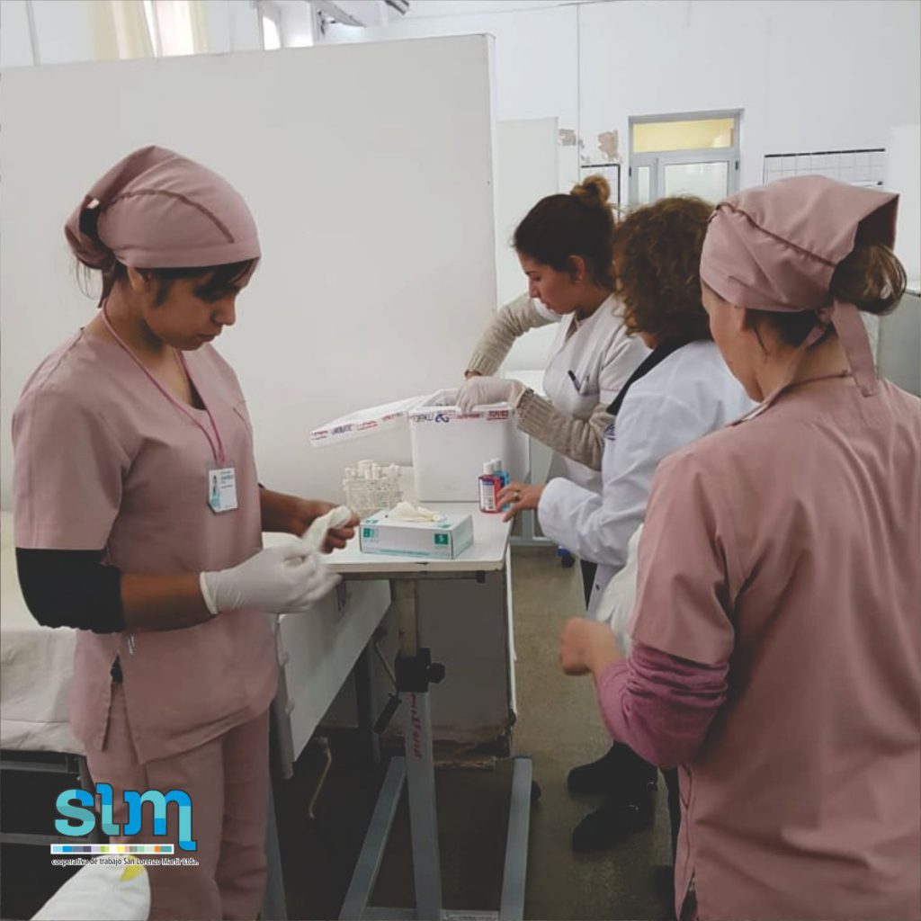 Capacitación asociados Hospital Gral.Gregorio Araoz de Lamadrid de la ciudad de Monteros,