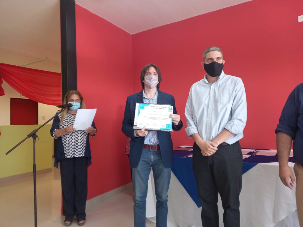 RECONOCIMIENTO AL PERSONAL DE LA SALUD EN EL CONCEJO DELIBERANTE DE AGUILARES.-