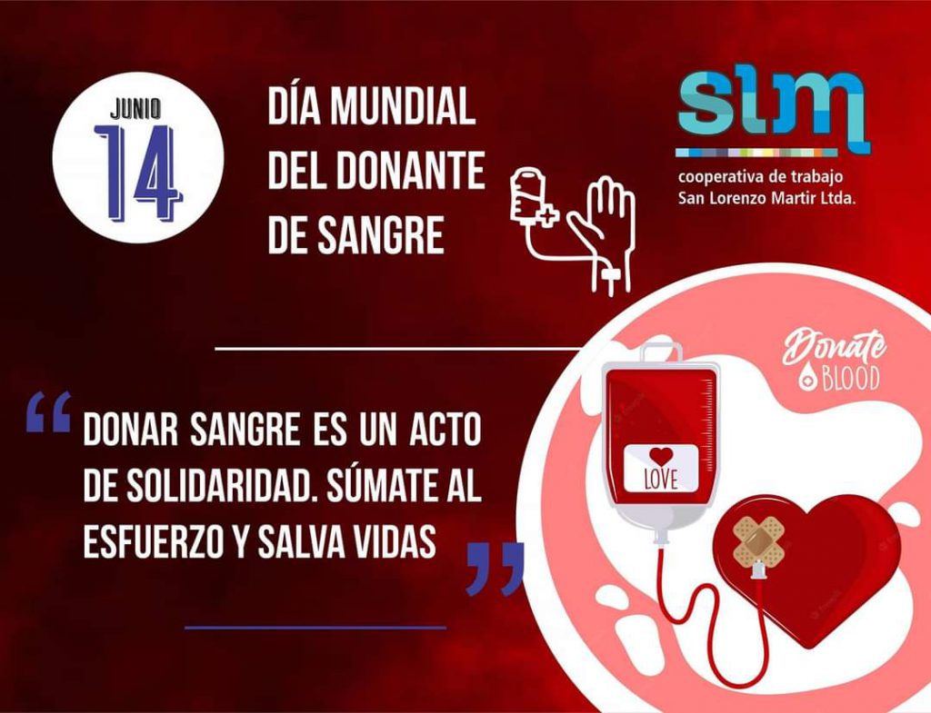 Dia Mundial del Donante de Sangre