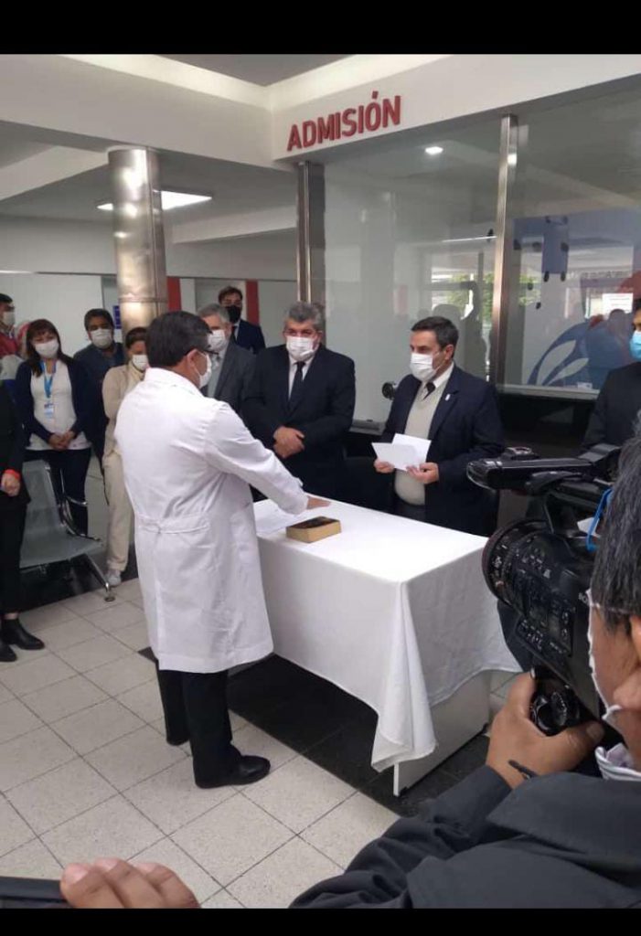 Renovación de autoridades en el hospital de Monteros